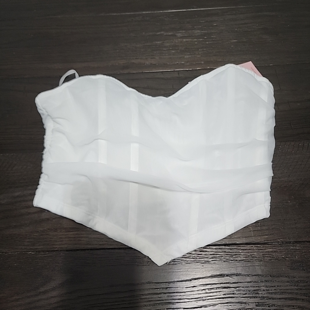 SHEIN MOD Corset White Women's Sz Medium.